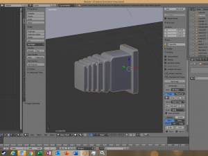 modern table lamp Model 3D