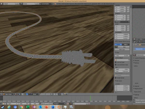moderne tafellamp 3D Model