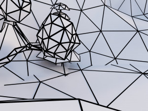 low poly island 3Dモデル