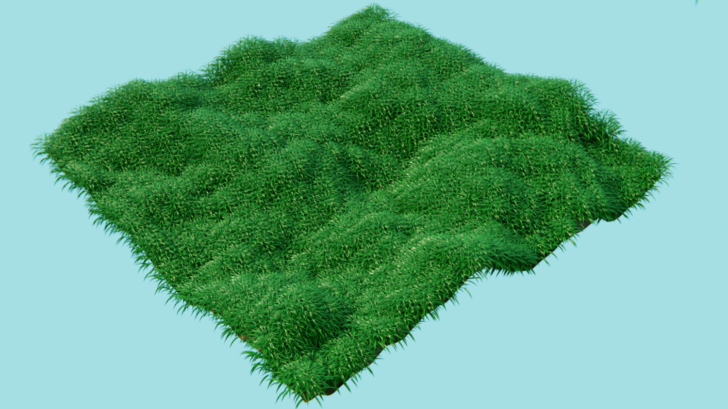 grass field 3D Model .c4d .max .obj .3ds .fbx .stl .blend 