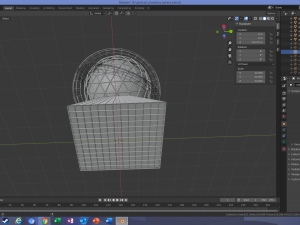 futuristic glowing planetary structure 3D Model
