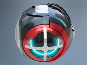 sci-fi drone 3D Model