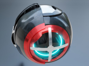 sci-fi drone Modelo 3D