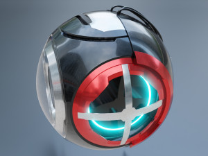 sci-fi drone Modelo 3D