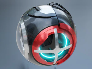 sci-fi drone 3D Model