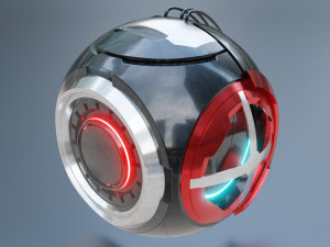 sci-fi drone Modelo 3D