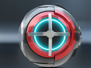 sci-fi drone 3D Model