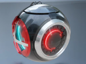 sci-fi drone 3D Model