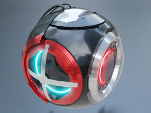 sci-fi drone 3D Model