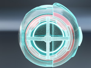 sci-fi drone Modelo 3D