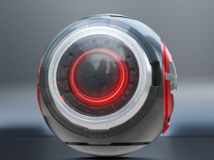 sci-fi drone Modelo 3D