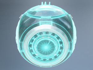 sci-fi drone Modelo 3D
