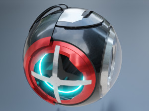 sci-fi drone Modelo 3D