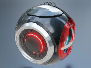 sci-fi drone 3D Model