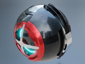 sci-fi drone 3D Model