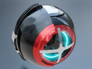 sci-fi drone 3D Model