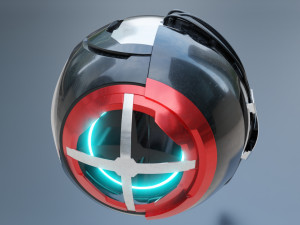 sci-fi drone Modelo 3D