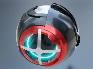 sci-fi drone 3D Model