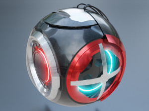 sci-fi drone Modelo 3D
