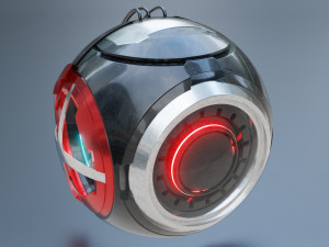 sci-fi drone Modelo 3D