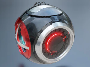 sci-fi drone 3D Model