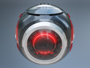 sci-fi drone Modelo 3D
