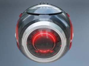 sci-fi drone 3D Model