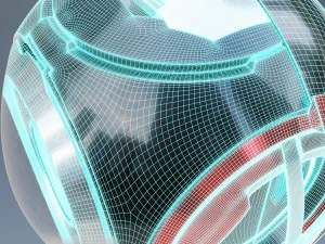 sci-fi drone 3D Model