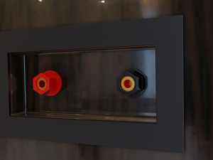 wood speaker 3D 模型