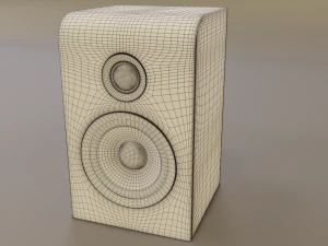 wood speaker 3D Model