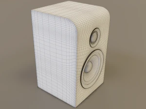 wood speaker 3D Model