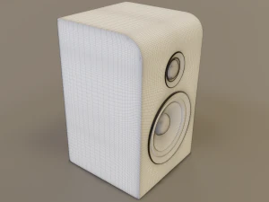 wood speaker 3D Model