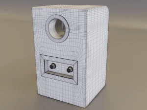 wood speaker 3D Model