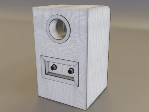 wood speaker 3D Model