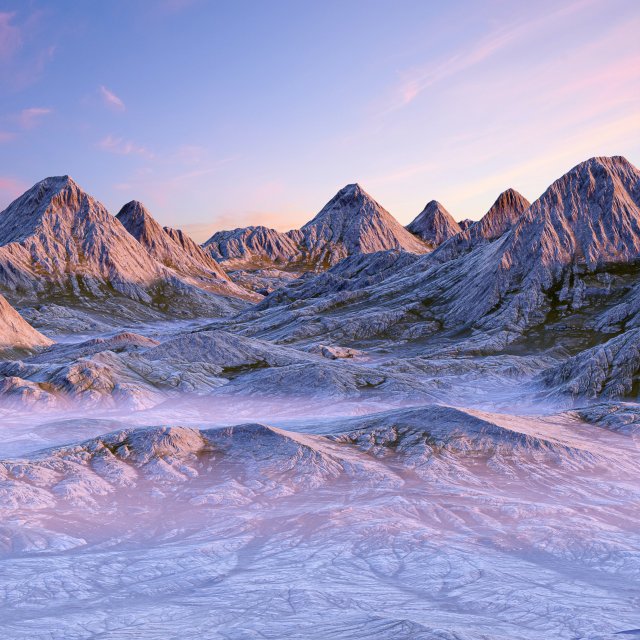 Mountain Vol 1 3D मॉडल .c4d .max .obj .3ds .fbx .stl .blend 