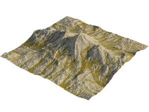 Mountain Vol 1 3D Model