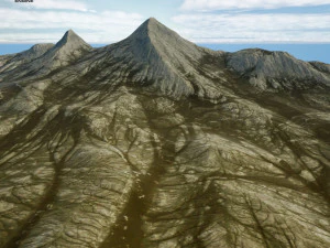 Mountain Vol 1 3D Model
