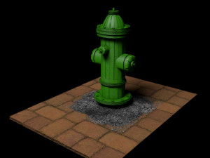 fire hydrant Modelo 3D