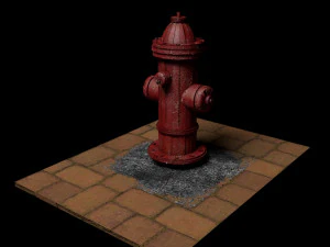 fire hydrant 3D Model