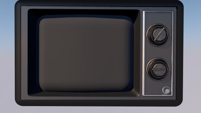 old tv 3D Model .c4d .max .obj .3ds .fbx .stl .blend 