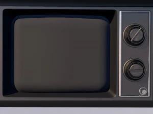 televis&atilde;o antiga Modelo 3D
