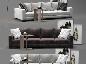 sofa status 02 flex form 3D 모델