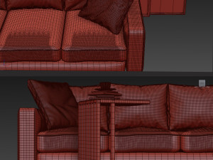 sofa status 02 flex form 3D Модель