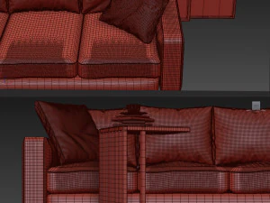 sofa status 02 flex form 3D Model