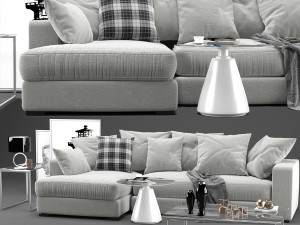 boconcept cenova sofa Modelo 3D