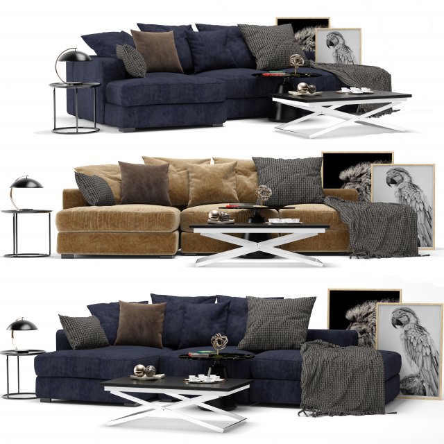 cenova by boconcept 3D 模型 .c4d .max .obj .3ds .fbx .stl .blend 