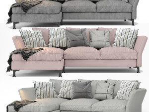 sofas by boconcept 5 models Model 3D
