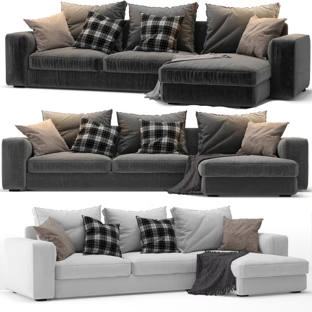 kivik b y ikea 3D Модель .c4d .max .obj .3ds .fbx .stl .blend 