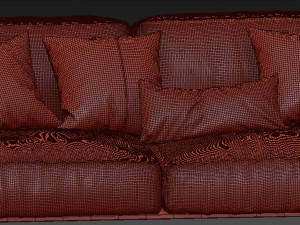 sofa tribeca by poliform 3D Модель