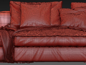 poliform dune sofa 3D Model